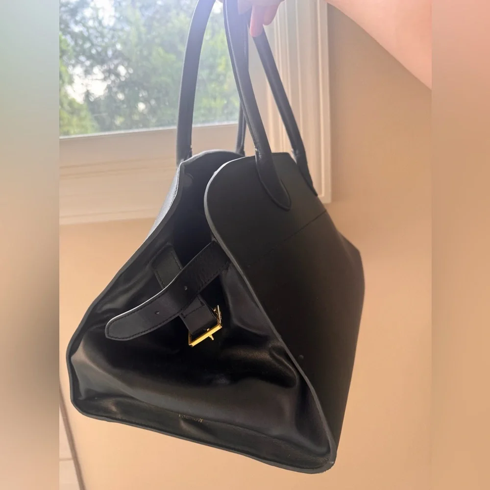 The Row Margaux 15 Bag in Smooth Leather Loved